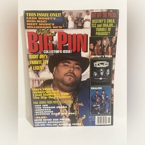 Big Pun Tribute Magazine -Right On June 2000-COLLECTOR’S ISSUE